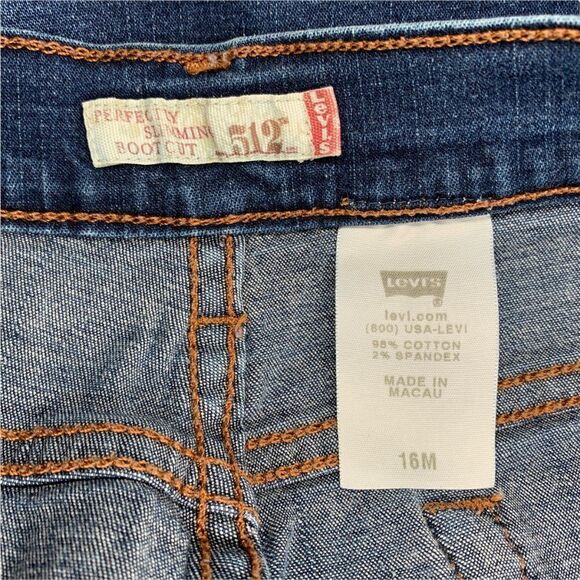 Levi's Women's 512 Perfectly Slimming Boot Cut Jeans - Picture 9 of 10